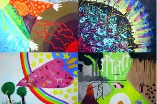 Europäische Entwicklungstage - Kunstwerk zu Energie(un)gerechtigkeit Bild: Europäische Entwicklungstage - Kunstwerk zu Energie(un)gerechtigkeit