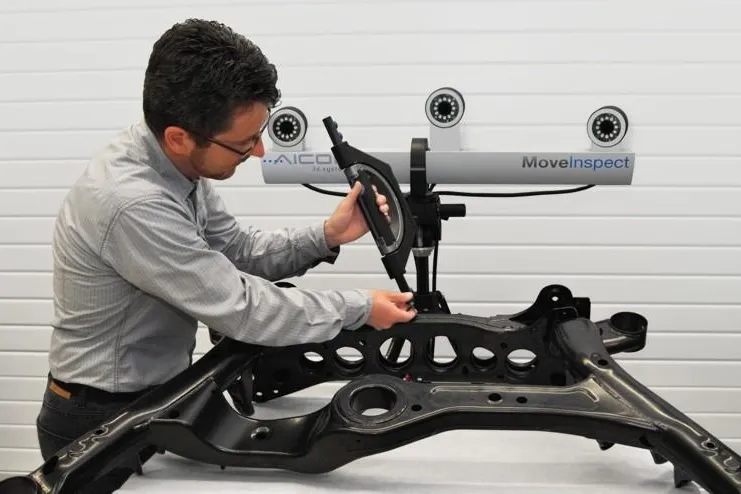 Bild: AICONs optische Messtechnik jetzt mit Schnittstelle zu PowerINSPECT