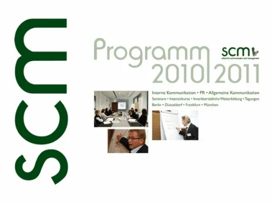 Bild: Weiterbildungsprogramm der scm für 2010/2011 erschienen