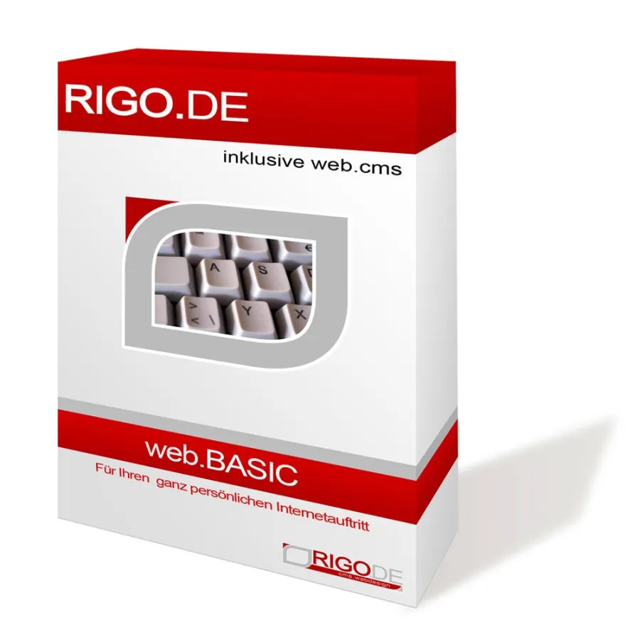 web.BASIC-Paket für Internetpräsenzen