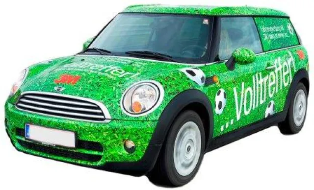 Bild: Auto als effizienter Werbeträger unterschätzt