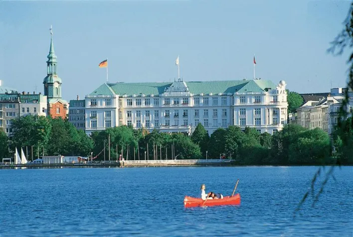 Bild: Das Hotel Atlantic Kempinski in Hamburg wird generalsaniert