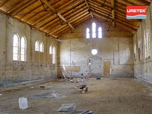 Bild: Risse im Mauerwerk fordern Tiefeninjektion an der Stätte der Reformation