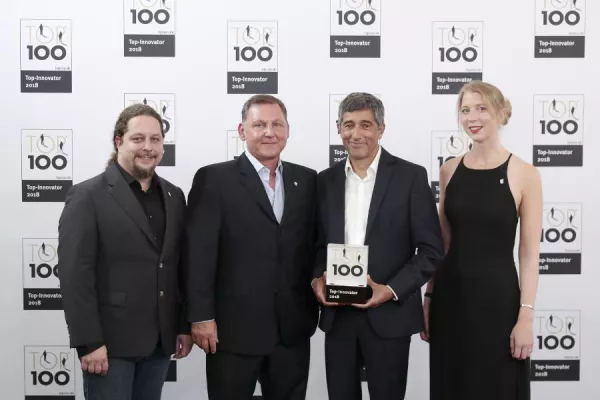 Bild: Erfolg bei TOP 100: losstech gehört zu den Innovationsführern 2018