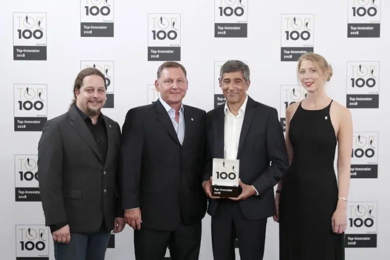 Bild: Erfolg bei TOP 100: losstech gehört zu den Innovationsführern 2018