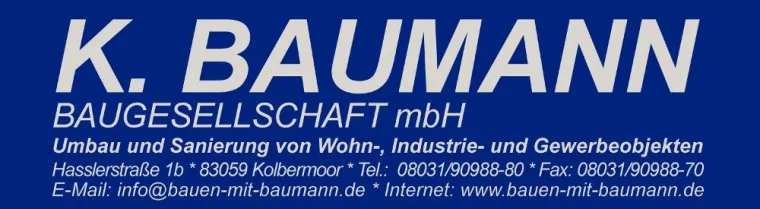 Bild: Mitgliedsstatus der K. BAUMANN - BAUGESELLSCHAFT mbH beim EMB-Wertemanagement Bau e.V. verlängert