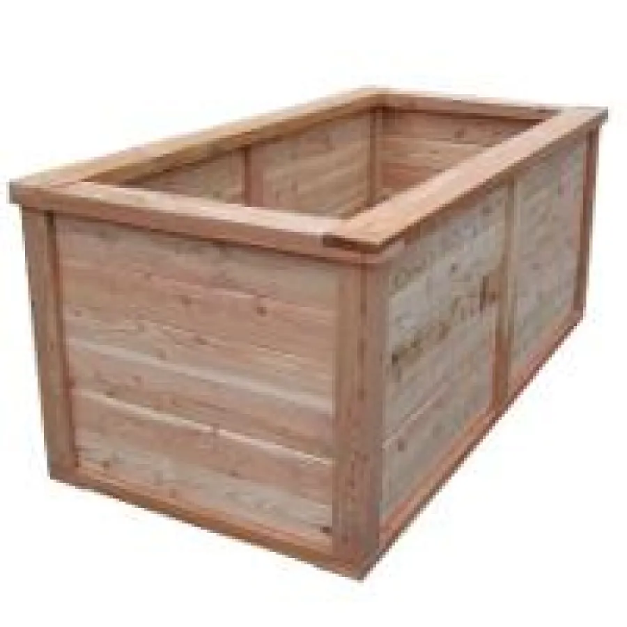 Praktisch und ökologisch: Ein kompletter Hochbeetbausatz aus unbehandelter Europäischer Lärche.