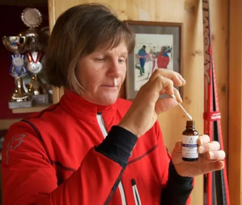 Bild: Natürliches Nasenreflexöl verbessert beim Sport Sauerstoffzufuhr