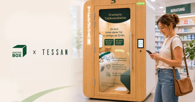 Bild: DoctorBox und Tessan starten strategische Partnerschaft für assistierte Telemedizin in deutschen Apotheken