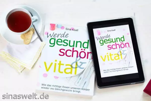 Bild: Pressemitteilung zur Buchveröffentlichung von 'Werde gesund, schön & vital'