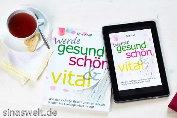 Bild: Pressemitteilung zur Buchveröffentlichung von 'Werde gesund, schön & vital'