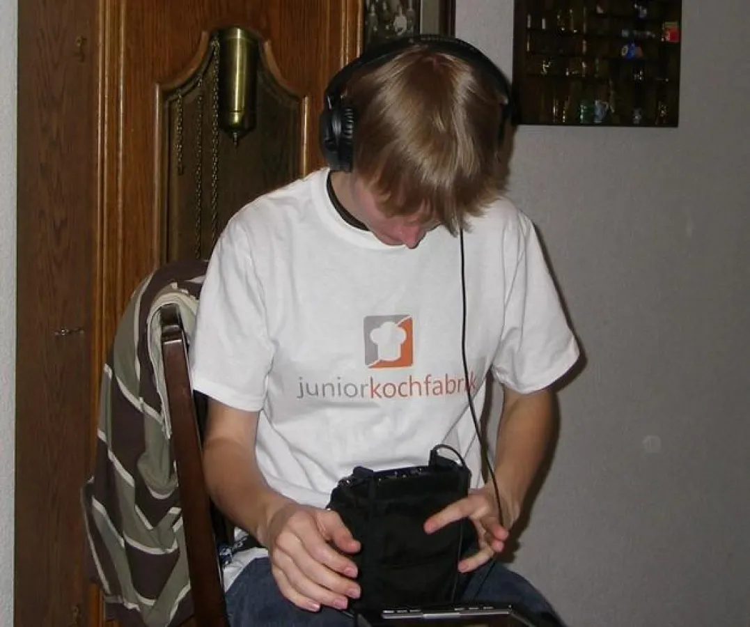 Beim Dreh des Werbespots muss auch der Ton stimmen