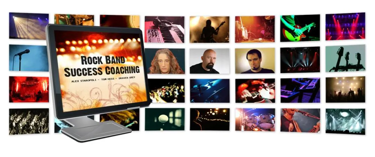 Rock Band Success Coaching mit Alex Staropoli, Tom Hess und Draven Grey