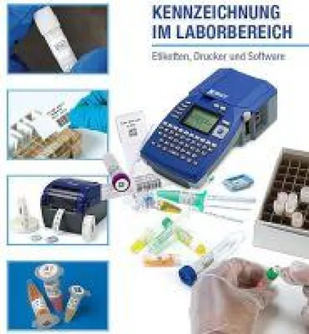 Bild: Geprüfte Laboretiketten für die Laborproben-Kennzeichnung