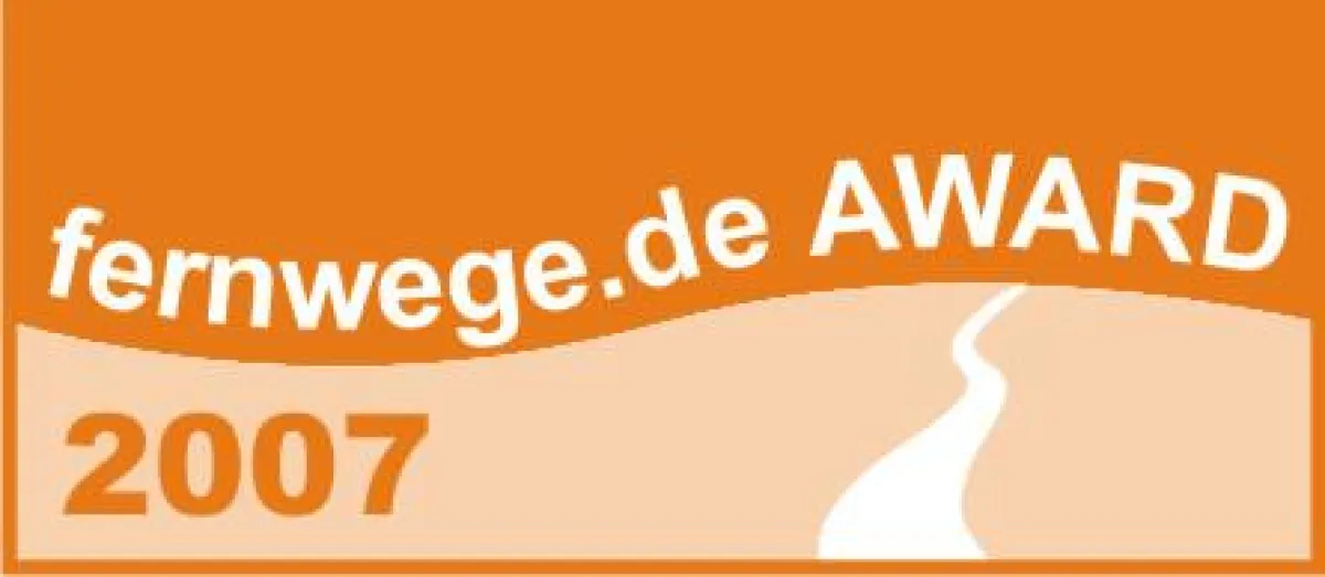 Logo fernwege.de - AWARD 2007