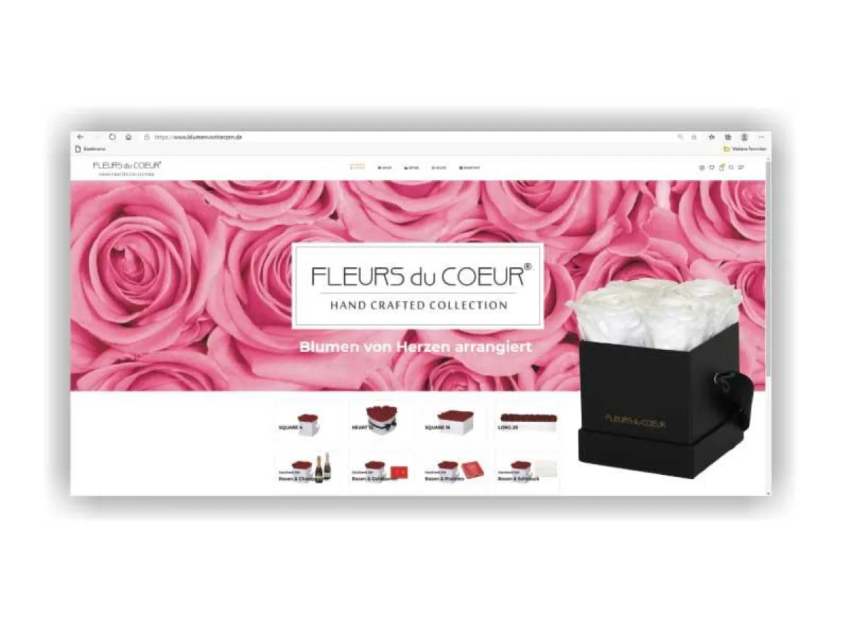 blumenvonherzen.de - Webshop
