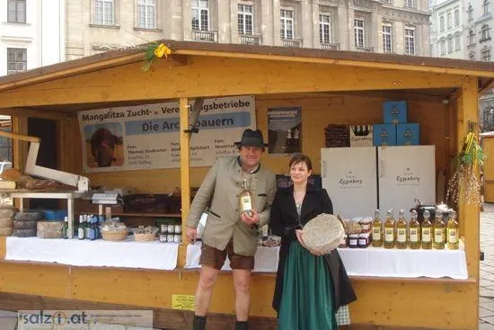 Ostermarkt "Am Hof" - Spezialitäten aus dem Salzkammergut für die Wiener Gesellschaft Bild: Ostermarkt "Am Hof" - Spezialitäten aus dem Salzkammergut für die Wiener Gesellschaft