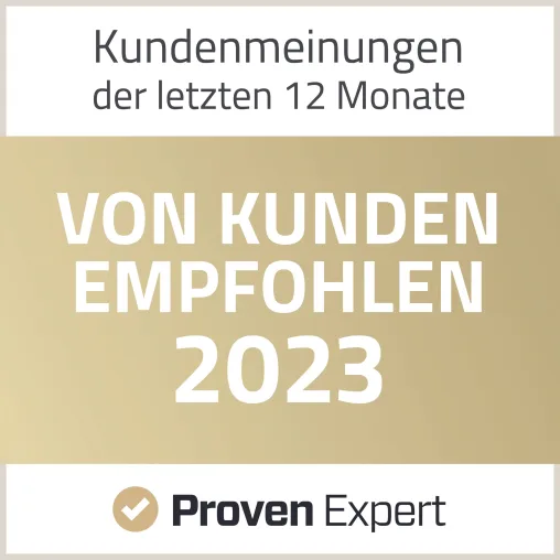 „Von Kunden empfohlen 2023“ – Personalberatung MEYHEADHUNTER bleibt führend bei Proven Expert Bild: „Von Kunden empfohlen 2023“ – Personalberatung MEYHEADHUNTER bleibt führend bei Proven Expert