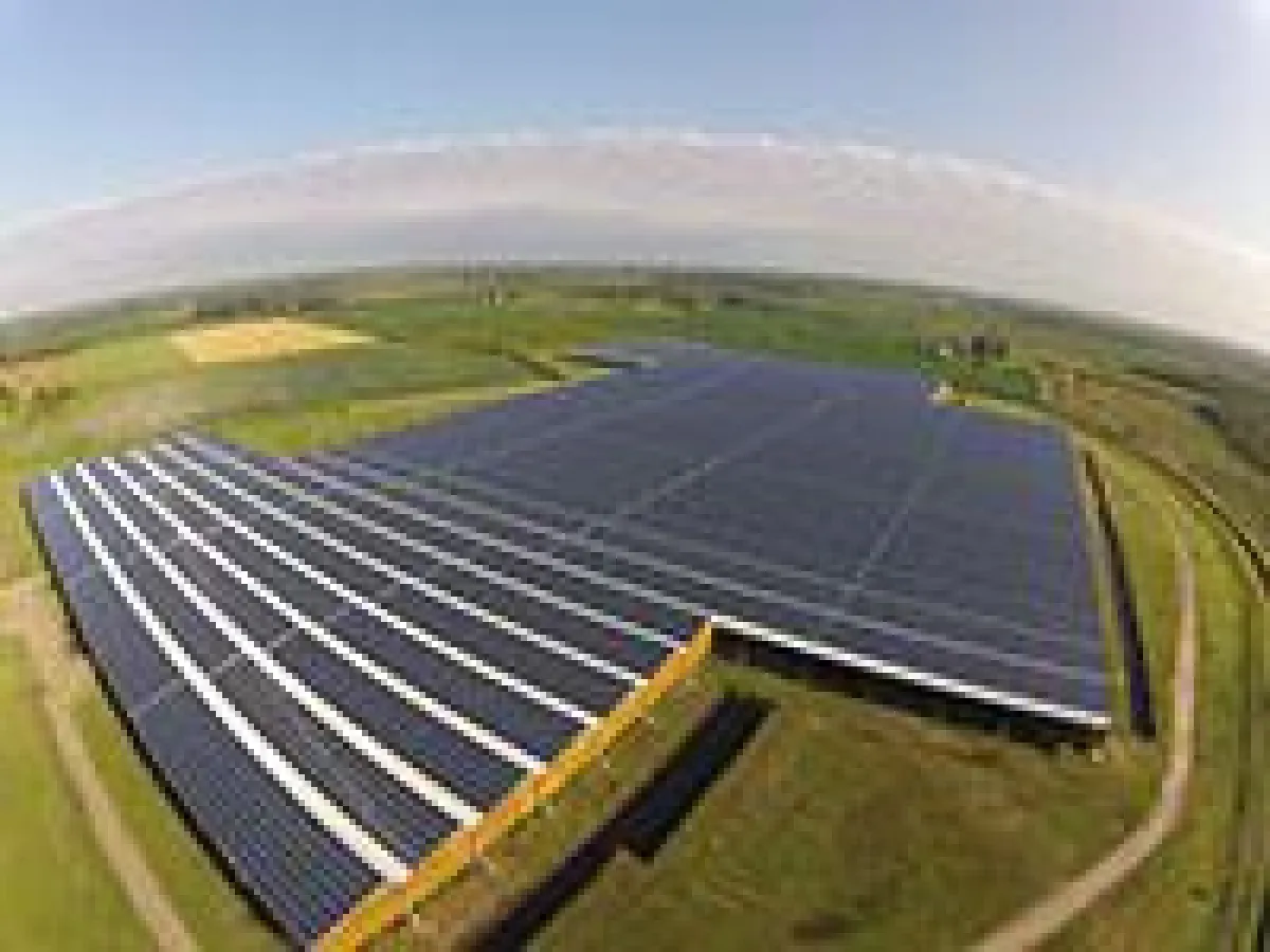 Solarenergieproduktion in Frankreich - das Land will die Kapazitäten steigern.