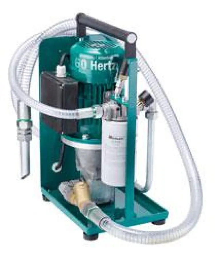 Auf engstem Raum einsatzfähig: Mobile Filtereinheit SMFS-P-015-speziell für die Nutzung auf Schiffen