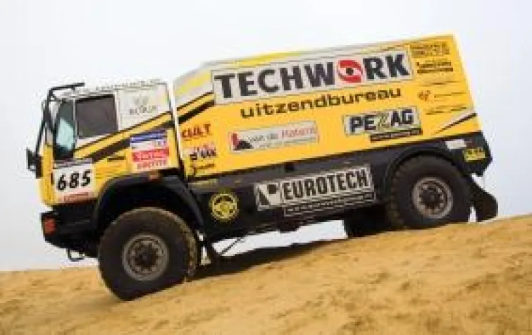 Das TECHWORK EUROTECH RACING TEAM nimmt an der Rallye TRANSORIENTALE teil Bild: Das TECHWORK EUROTECH RACING TEAM nimmt an der Rallye TRANSORIENTALE teil