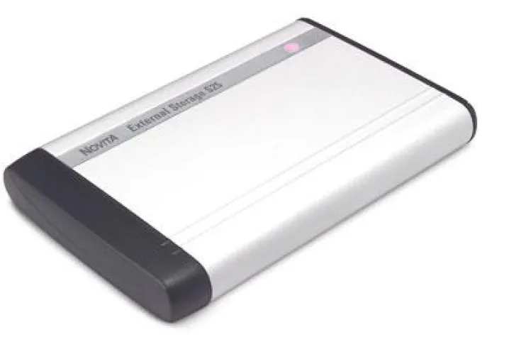 Bild: Externe Festplatte NovitA S25 im Pocketformat
