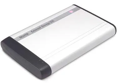 Bild: Externe Festplatte NovitA S25 im Pocketformat