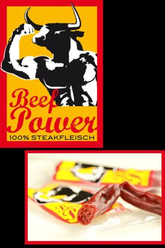 Neuer Trockenfleisch-Snack: Beef-Power