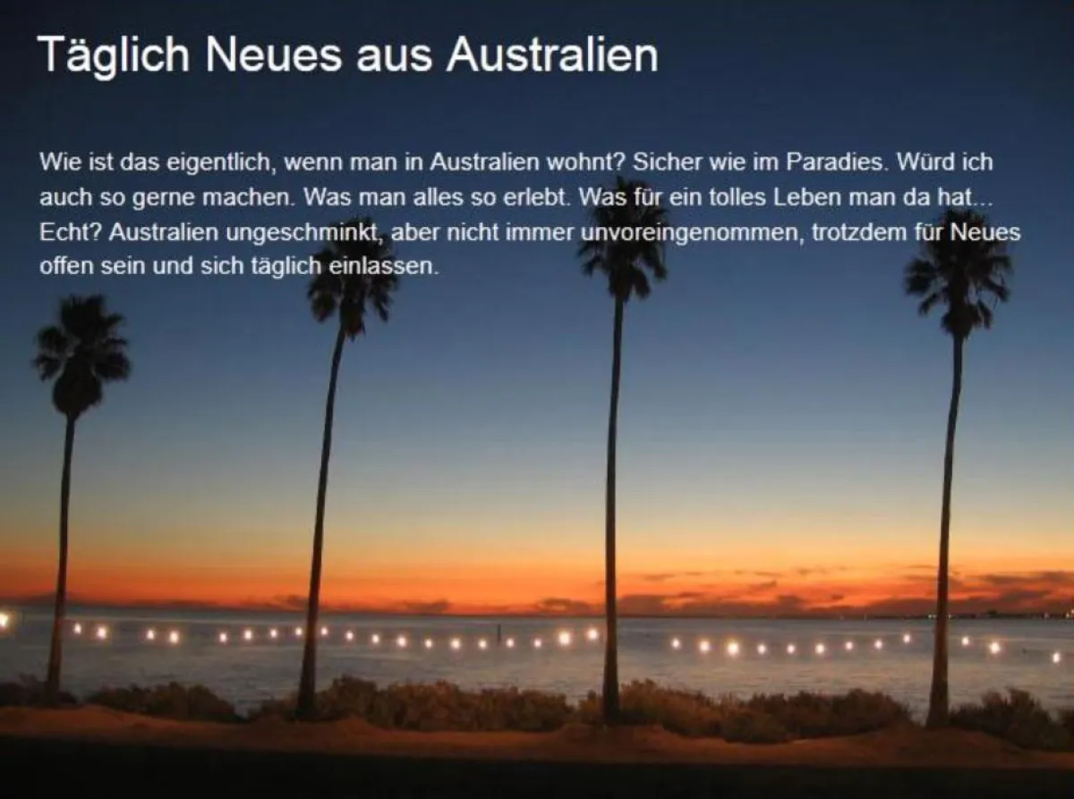 Australien-Ereignisse