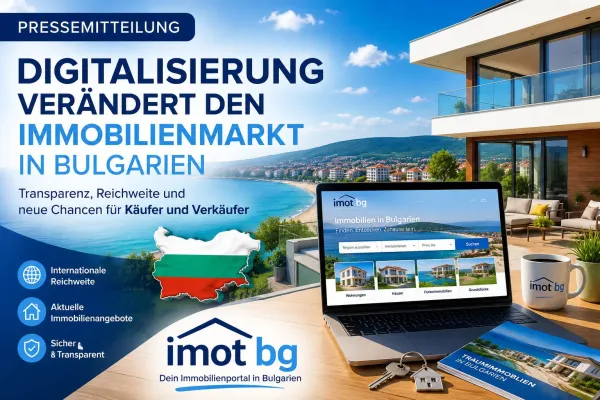 Bild: Digitalisierung verändert den Immobilienmarkt in Bulgarien