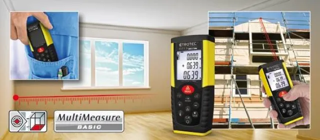 Bild: Weniger Renovierungsstress durch neues Laser-Entfernungsmessgerät