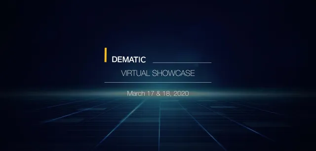 Nach LogiMAT-Absage: Dematic startet Webinar-Reihe Dematic Virtual Showcase Bild: Nach LogiMAT-Absage: Dematic startet Webinar-Reihe Dematic Virtual Showcase