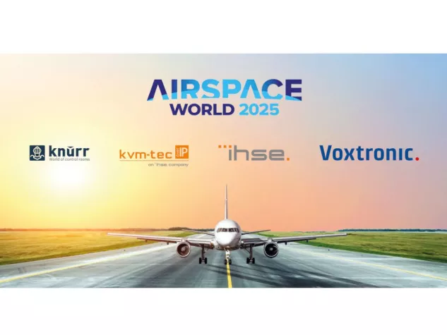 Bild: Knürr mit Symbiose für die Luftfahrt: Integrierte Kontrollraumlösungen