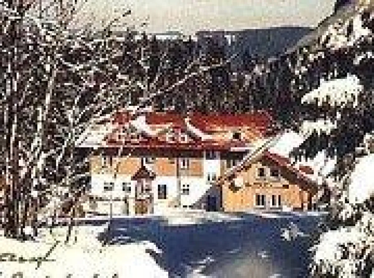 Haus Waldeck im Winter