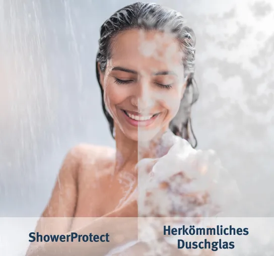 Bild: Saubere Bedingungen im Bad: ShowerProtect Ganzglasduschen - optisch und hygienisch überzeugend