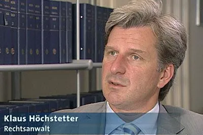 Bild: Münchner Rechtsanwalt wehrt sich gegen Vorwürfe - Höchstetter geht rechtlich gegen Schweizer Fernsehen vor