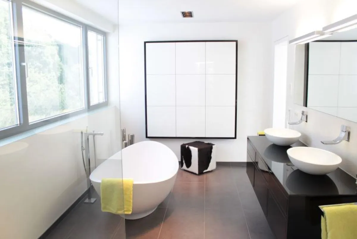 Diese Kombination sieht nicht nur gut aus, sie beugt auch wirksam gegen Schimmel vor.