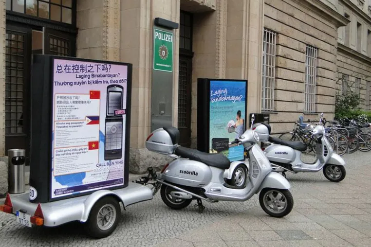 SCHIEBE PREIL BAYER entwickelt Sozialkampagne gegen „moderne Sklaverei“ mit versteckter Botschaft Bild: SCHIEBE PREIL BAYER entwickelt Sozialkampagne gegen „moderne Sklaverei“ mit versteckter Botschaft