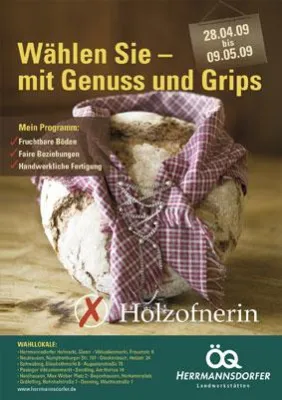 Bild: Wählen mit dem Einkaufswagen - Abstimmen mit Genuss und Grips bei den Herrmannsdorfer Landwerkstätten