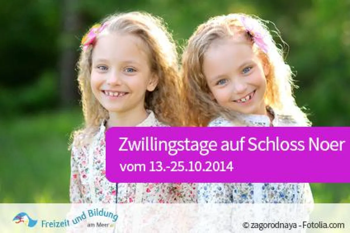 Herbst 2014 - Zwillingstage auf Schloss Noer in der Eckernförder Bucht