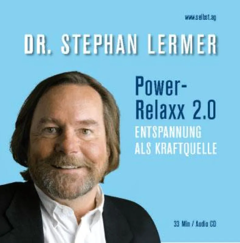 Cover zu der neuen Audio CD von Dr. Lermer: Power-Relaxx 2.0
