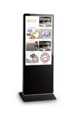 Bild: digitalSIGNAGE.de stellt neue Digital Signage 49 Zoll Indoor Touch Stele inkl. 3 Jahren Cloud CMS vor