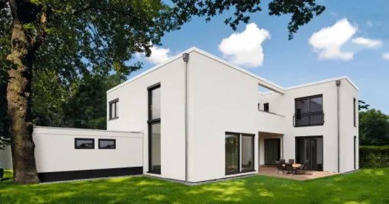 Bauhaus stand bei dieser Villa Pate | Reduzierte Formensprache vermittelt sachliche Eleganz Bild: Bauhaus stand bei dieser Villa Pate | Reduzierte Formensprache vermittelt sachliche Eleganz