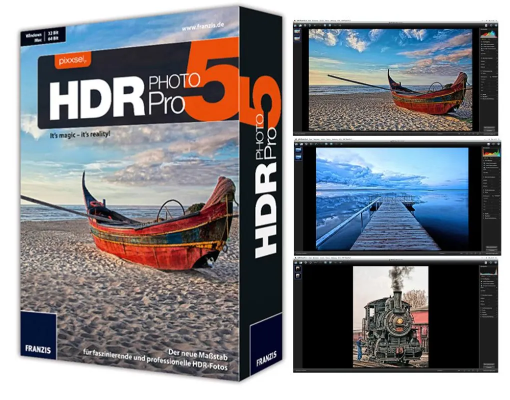 pixxsel HDR Photo Pro 5 aus dem Franzis Verlag