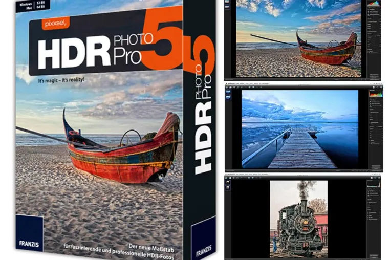 HDR Photo Pro 5 - neue Foto-HDR-Software für Mac und PC von FRANZIS Bild: HDR Photo Pro 5 - neue Foto-HDR-Software für Mac und PC von FRANZIS