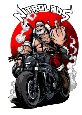 Bild: Der Nitrolaus rettet Weihnachten