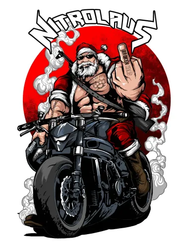 Bild: Der Nitrolaus rettet Weihnachten