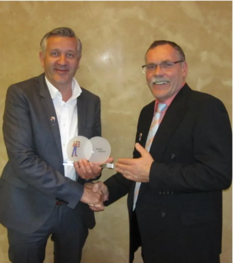 Wilfried Buscher und Hans Holtmann Frannyverleihung 2013