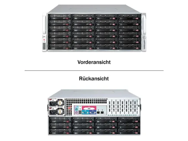 Bild: Happyware präsentiert neuen double-sided Storageserver