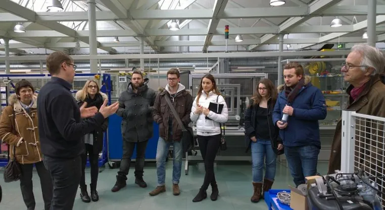 Bild: Finnland: Studenten der HdWM Mannheim beim WORKSHOP ENERGY BUSINESS in Vaasa